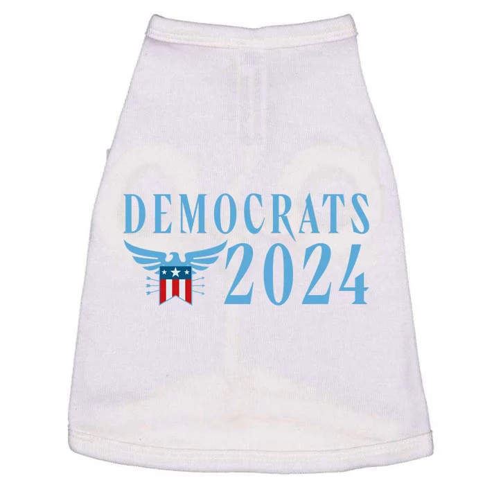 Democrats 2024 Election Logo Doggie Tank