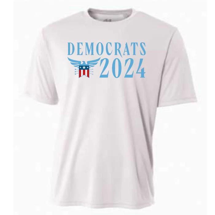 Democrats 2024 Election Logo Cooling Performance Crew T-Shirt