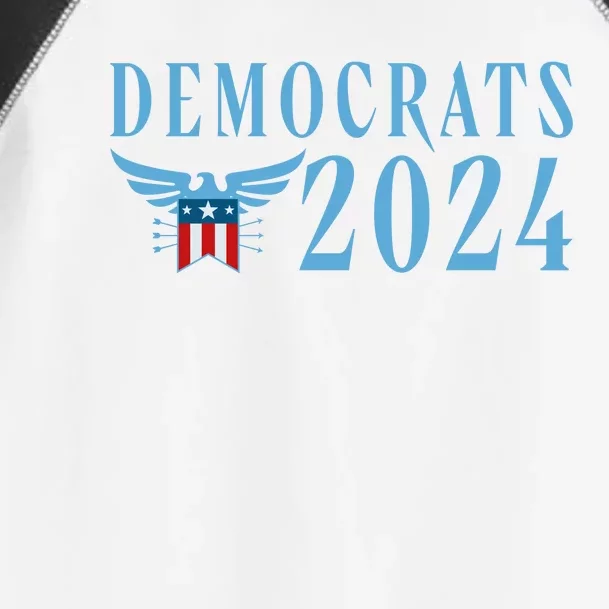 Democrats 2024 Election Logo Toddler Fine Jersey T-Shirt