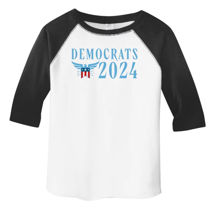 Democrats 2024 Election Logo Toddler Fine Jersey T-Shirt