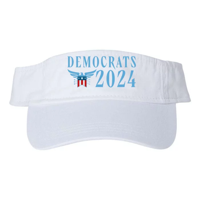 Democrats 2024 Election Logo Valucap Bio-Washed Visor