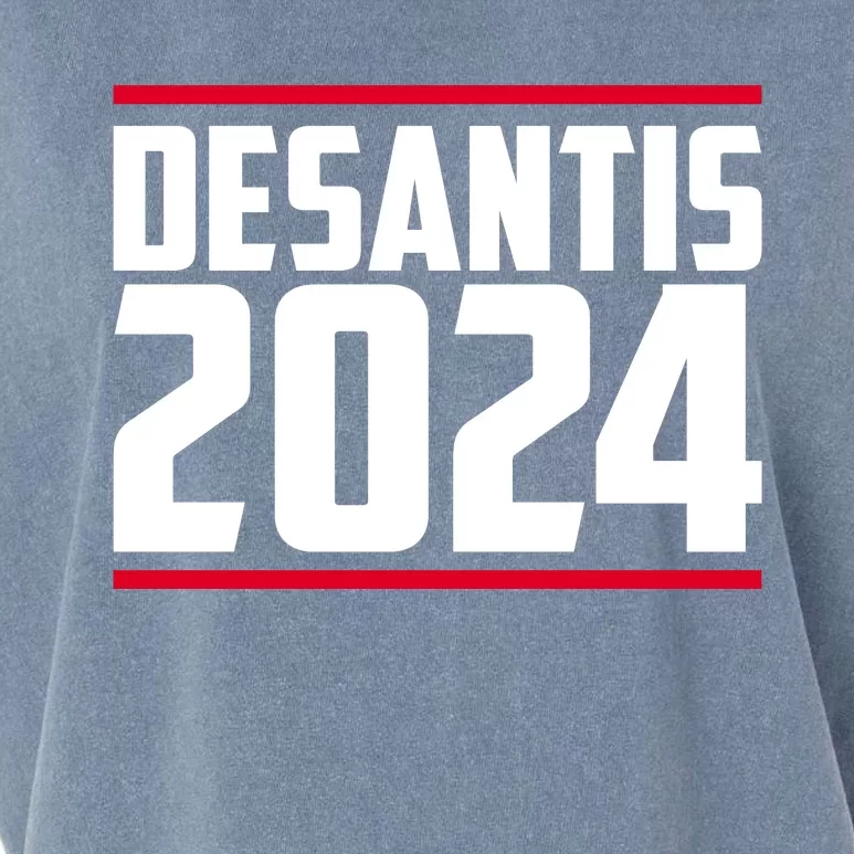 DeSantis 2024 Election Garment-Dyed Women's Muscle Tee