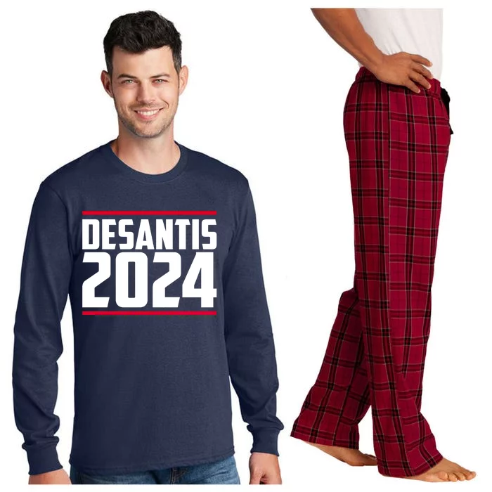 DeSantis 2024 Election Long Sleeve Pajama Set