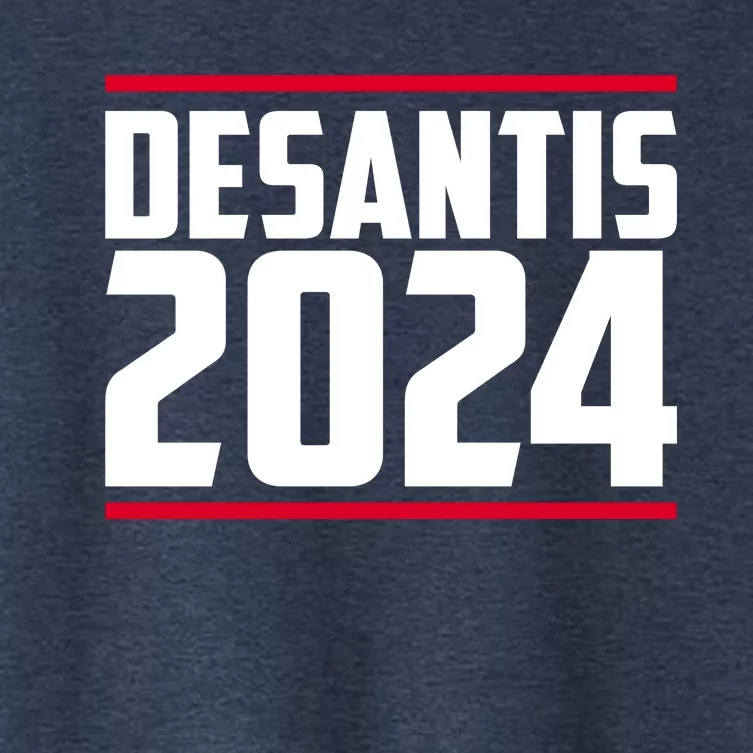 DeSantis 2024 Election Women's Crop Top Tee