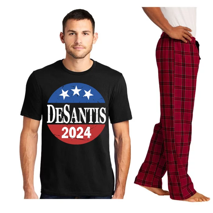 Desantis 2024 For President Vintage Distressed Desantis 2024 Pajama Set