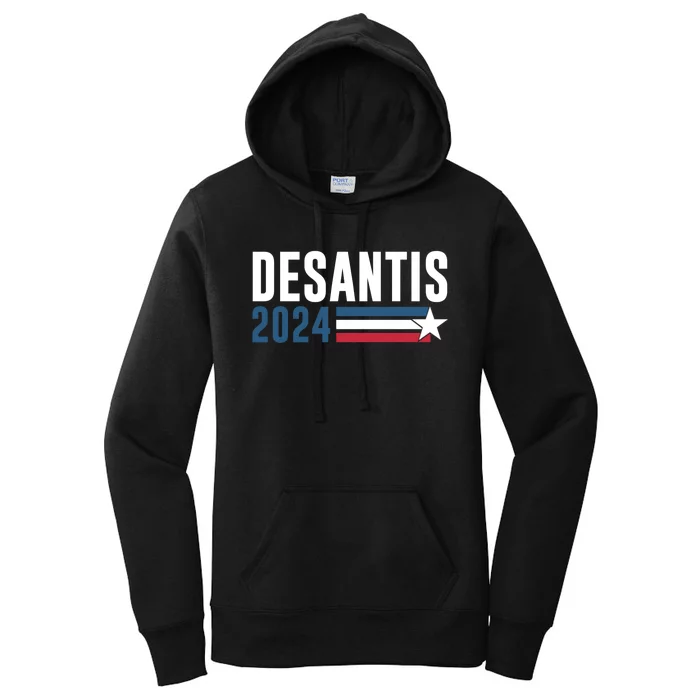 Desantis 2024 For President Vintage Distressed Desantis 2024 Women's Pullover Hoodie