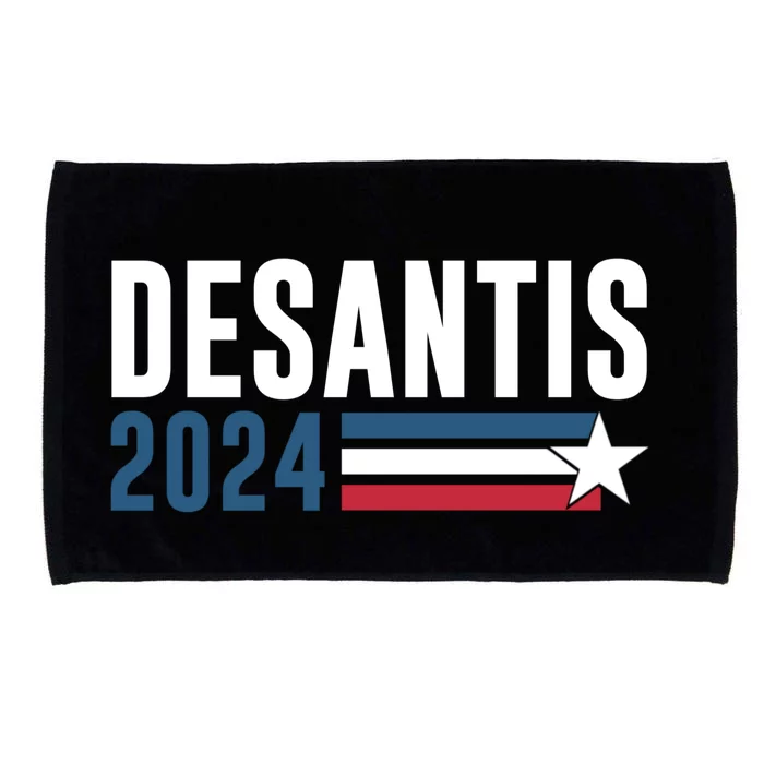 Desantis 2024 For President Vintage Distressed Desantis 2024 Microfiber Hand Towel