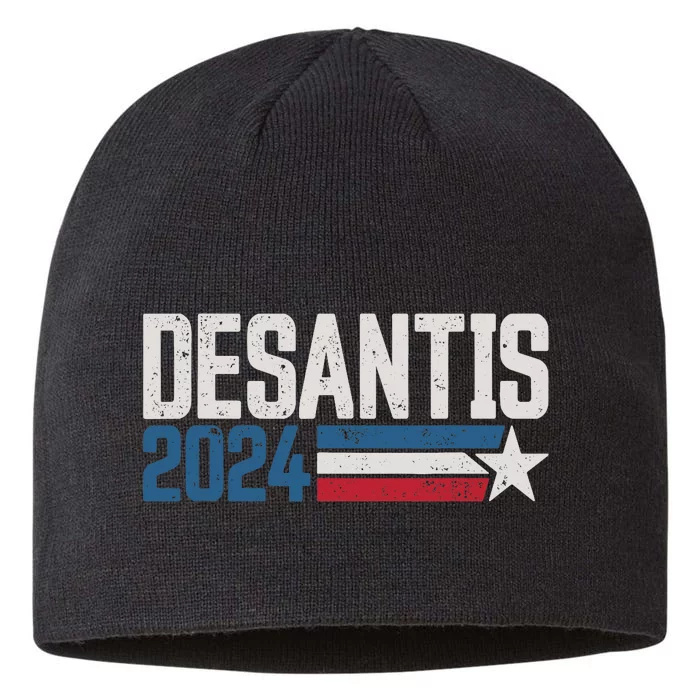 Desantis 2024 for President Vintage Distressed Desantis 2024 8 1/2in Sustainable Knit Beanie