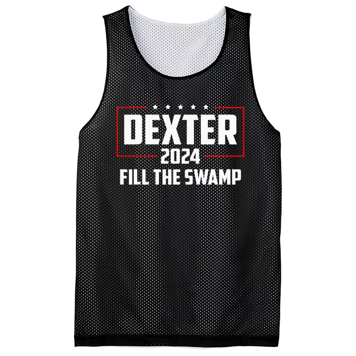 D.E.X.T.E.R 2024 Fill The Swamp Mesh Reversible Basketball Jersey Tank