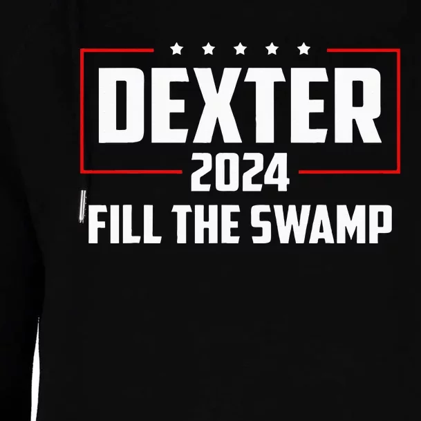 Dexter 2024 Fill The Swamp Womens Funnel Neck Pullover Hood