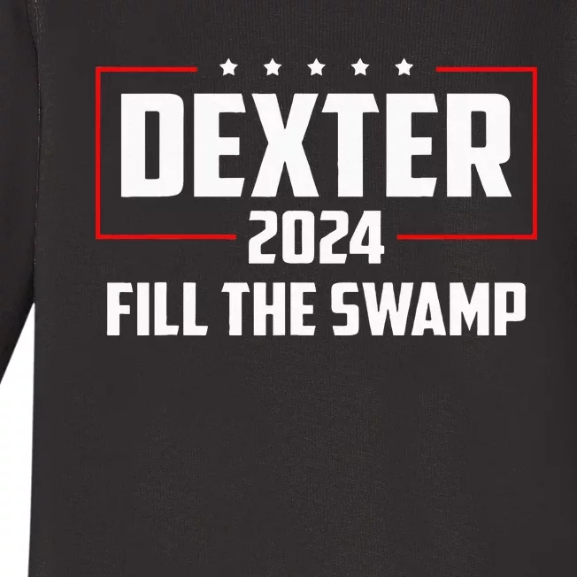 Dexter 2024 Fill The Swamp Baby Long Sleeve Bodysuit