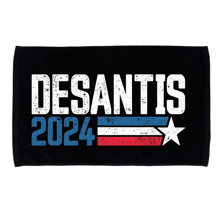 Desantis 2024 for President Vintage Distressed Desantis 2024 Microfiber Hand Towel