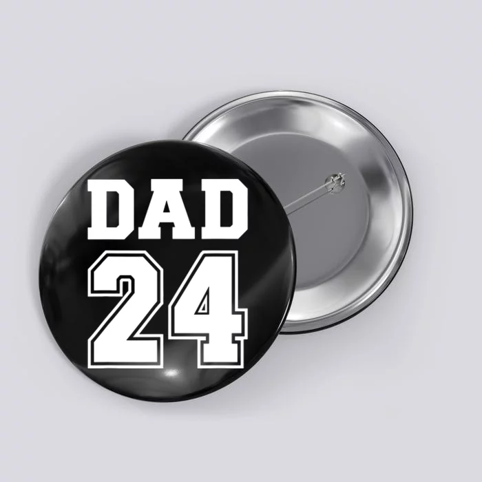 Dad 2024 For New Daddy To Be Button