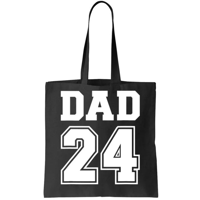 Dad 2024 For New Daddy To Be Tote Bag