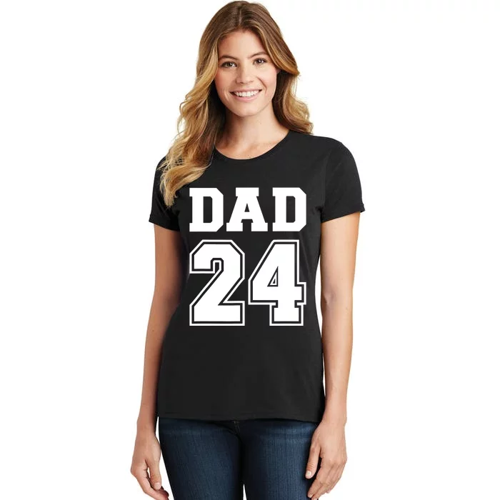 Dad 2024 For New Daddy To Be Women's T-Shirt