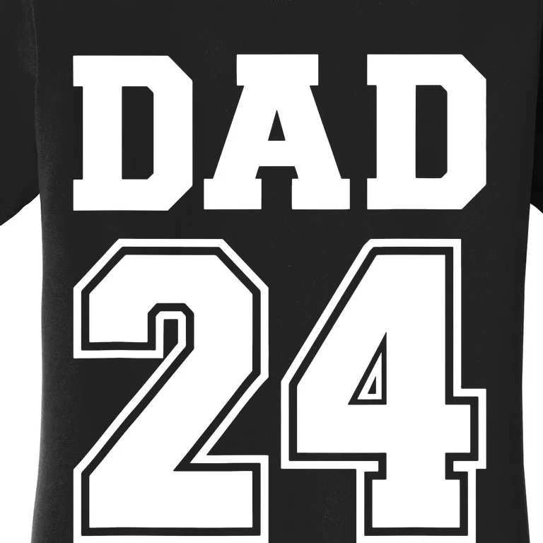 Dad 2024 For New Daddy To Be Women's T-Shirt