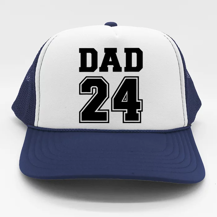 Dad 2024 For New Daddy To Be Trucker Hat