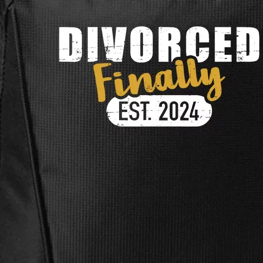 Divorce 2024 Finally Divorced City Backpack