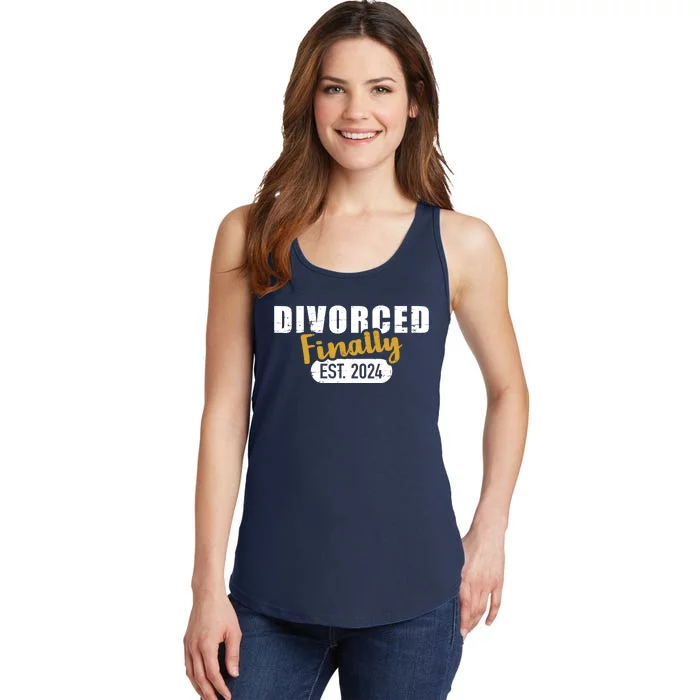 Divorce 2024 Finally Divorced Ladies Essential Tank