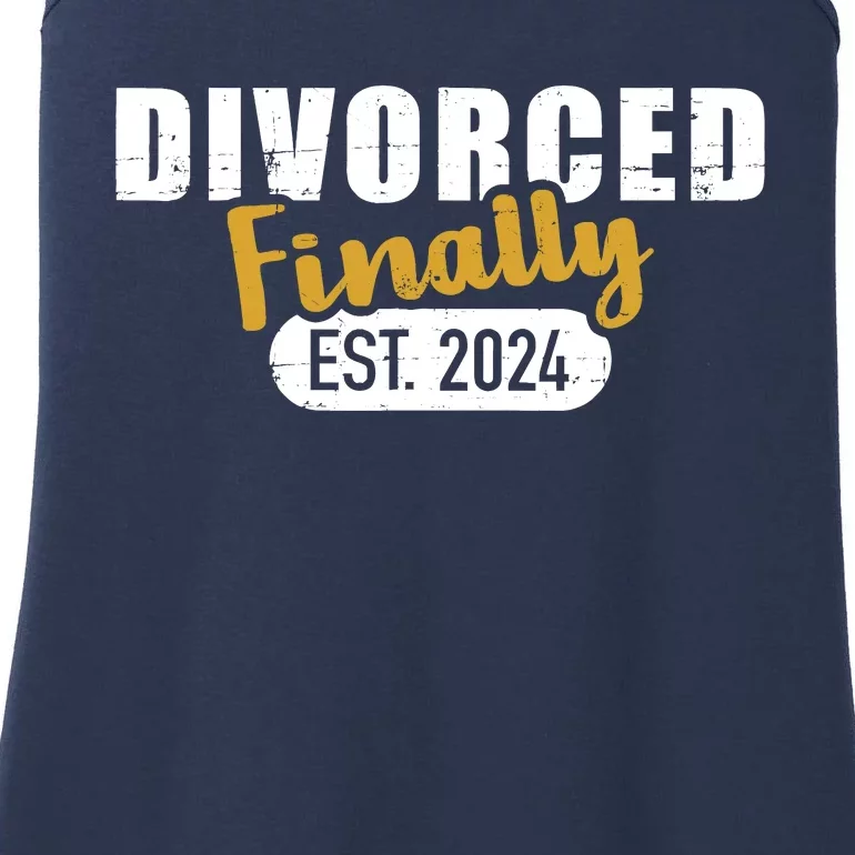 Divorce 2024 Finally Divorced Ladies Essential Tank