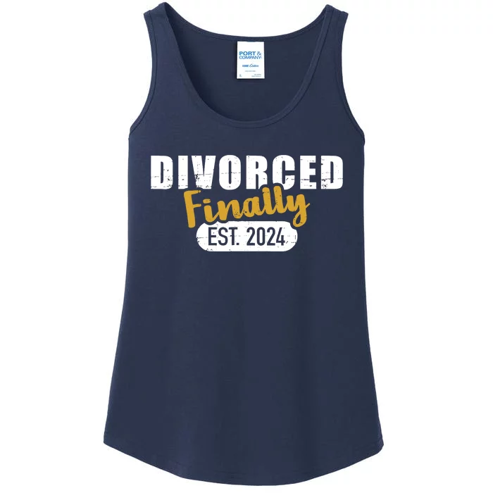 Divorce 2024 Finally Divorced Ladies Essential Tank