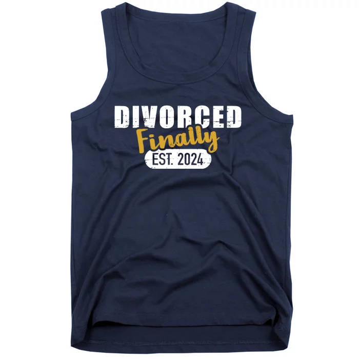 Divorce 2024 Finally Divorced Tank Top