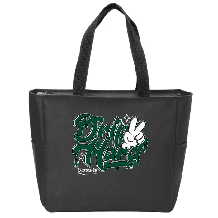 Drip 2 Hard Oxidized Green 4s Matching Zip Tote Bag