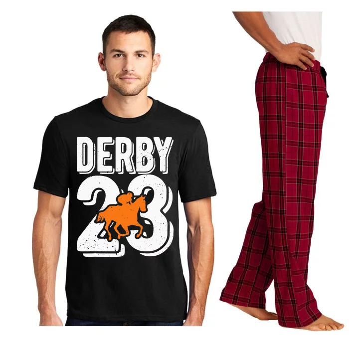 Derby 23 Horse Racing Fans Vintage Gifts Pajama Set