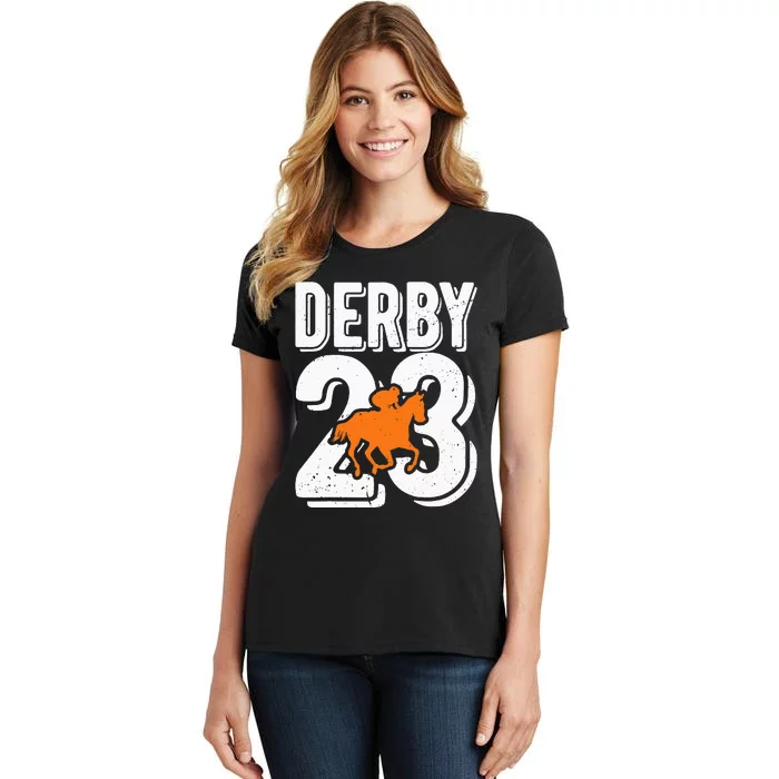 Derby 23 Horse Racing Fans Vintage Gifts Women's T-Shirt