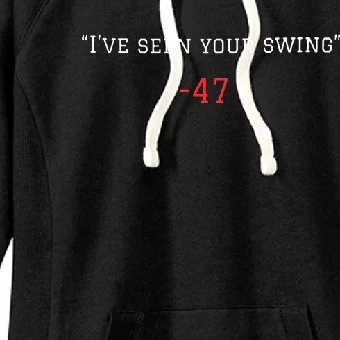 Debate 2024 Ive Seen Your Swing Gift Women's Fleece Hoodie