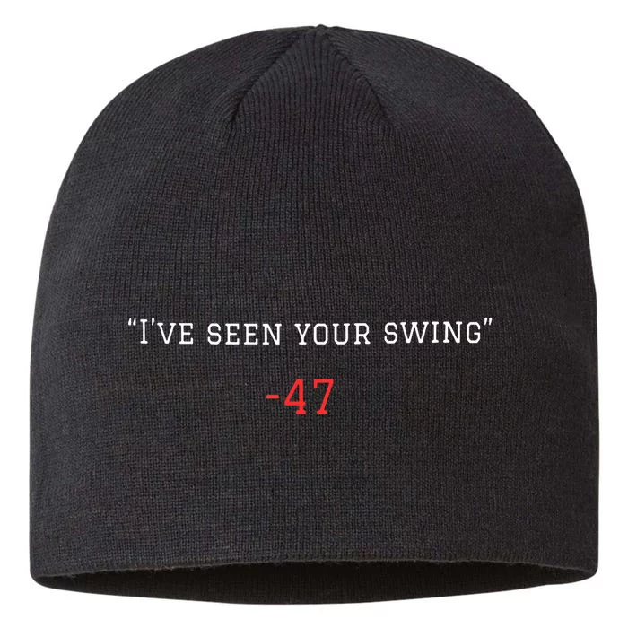 Debate 2024 Ive Seen Your Swing Gift 8 1/2in Sustainable Knit Beanie