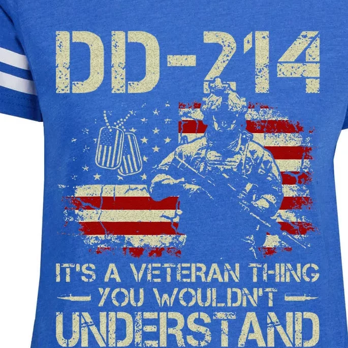 DD 214 Its A Veteran Thing You Wouldnt Understand DD 214 Enza Ladies Jersey Football T-Shirt