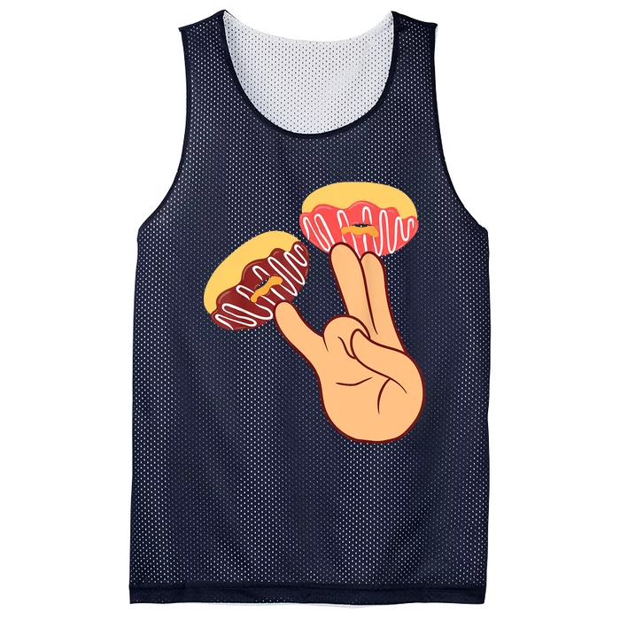 Donut 2 In The Pink 1 In The Stink Funny Dirty Joke Doughnut Mesh Reversible Basketball Jersey Tank