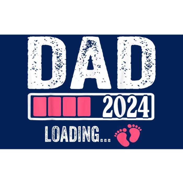 Dad 2024 Loading ItS A Girl Baby Pregnancy Announcement Bumper Sticker