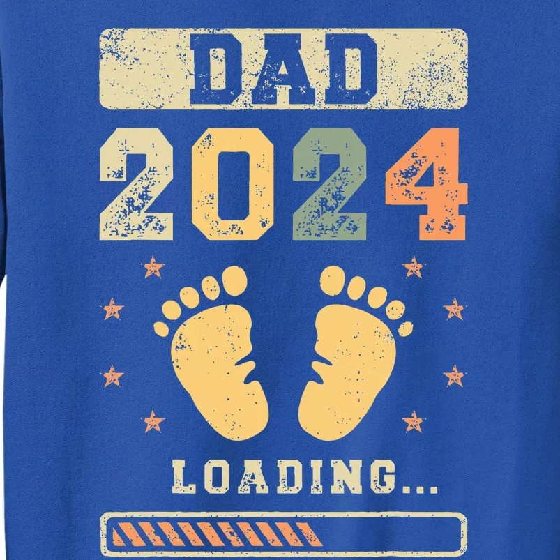 Dad 2024 Loading Fatherhood Future Dad Sweatshirt