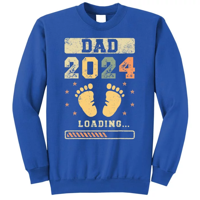 Dad 2024 Loading Fatherhood Future Dad Sweatshirt