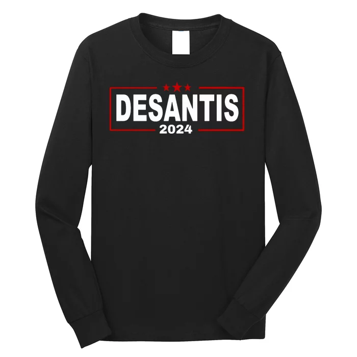 Desantis 2024 Make America Florida Election Long Sleeve Shirt