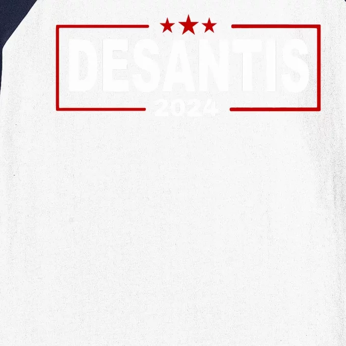 Desantis 2024 Make America Florida Election Baseball Sleeve Shirt