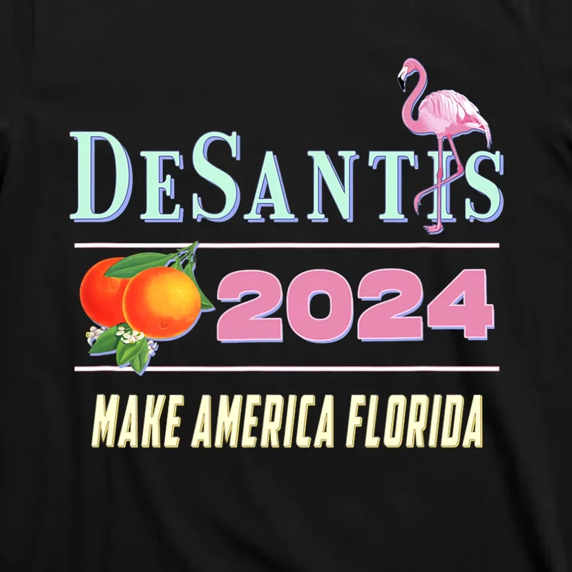 DeSantis 2024 Make America Florida T-Shirt