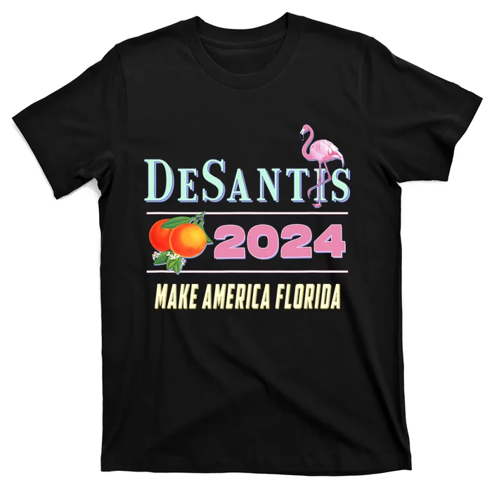 DeSantis 2024 Make America Florida T-Shirt