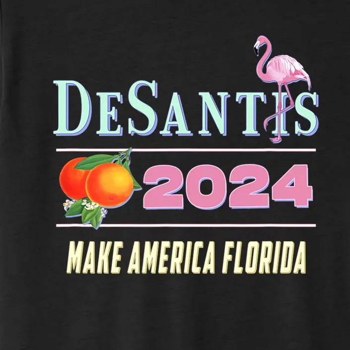 DeSantis 2024 Make America Florida ChromaSoft Performance T-Shirt