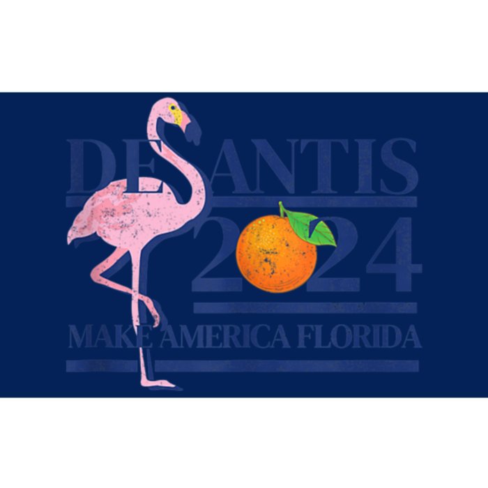 Desantis 2024 Make America Florida Flamingo Bumper Sticker