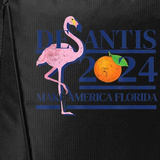 Desantis 2024 Make America Florida Flamingo City Backpack