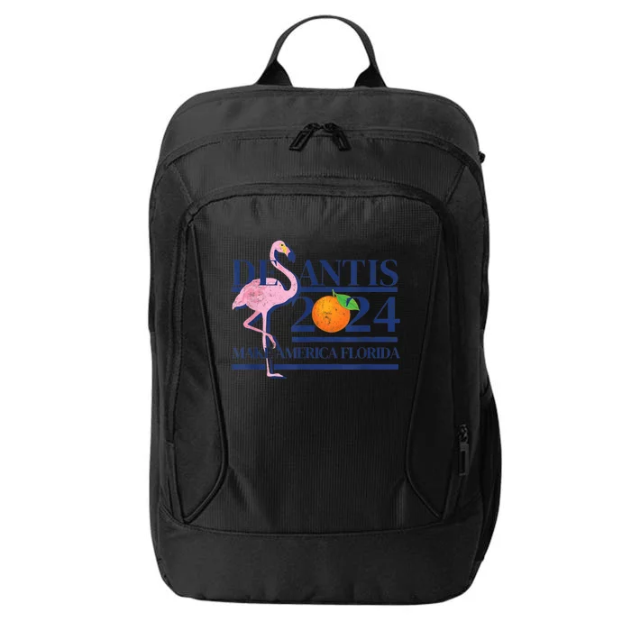 Desantis 2024 Make America Florida Flamingo City Backpack