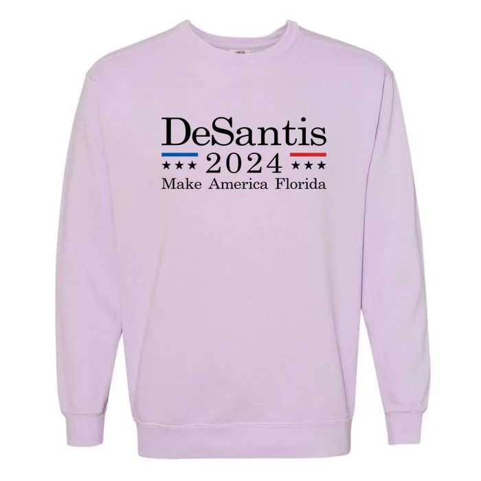 DeSantis 2024 Make America Florida Garment-Dyed Sweatshirt