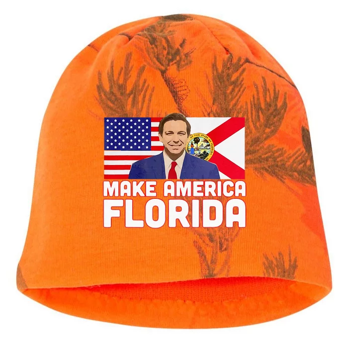 DeSantis 2024 Make America Florida DeSantis 2024 Kati - Camo Knit Beanie