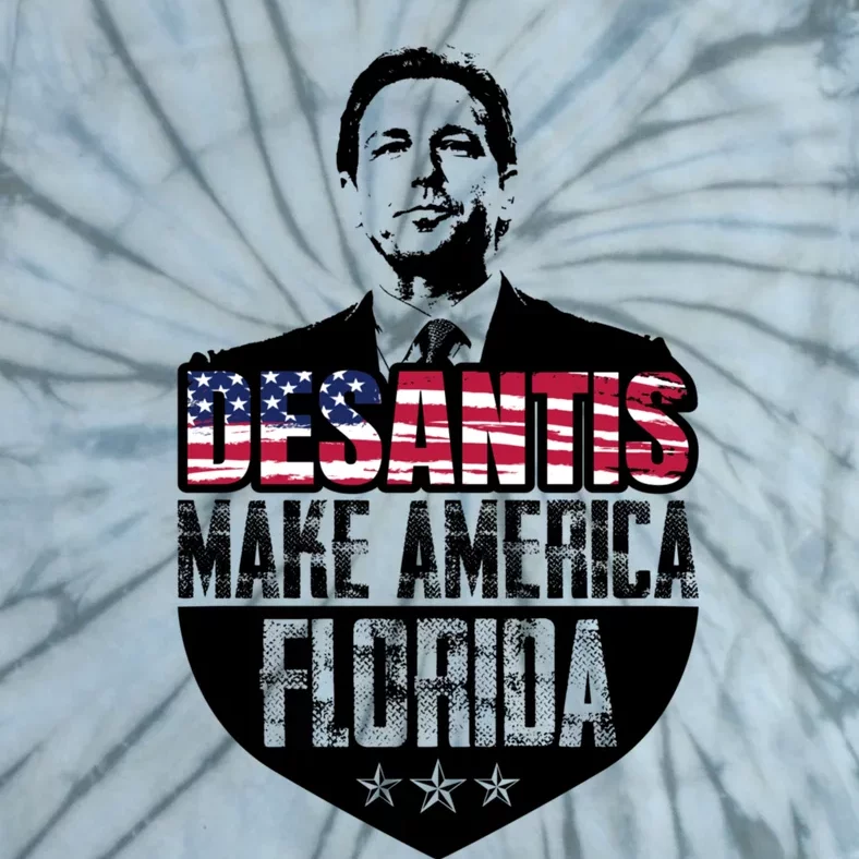 Desantis 2024 Make America Florida Tie-Dye T-Shirt