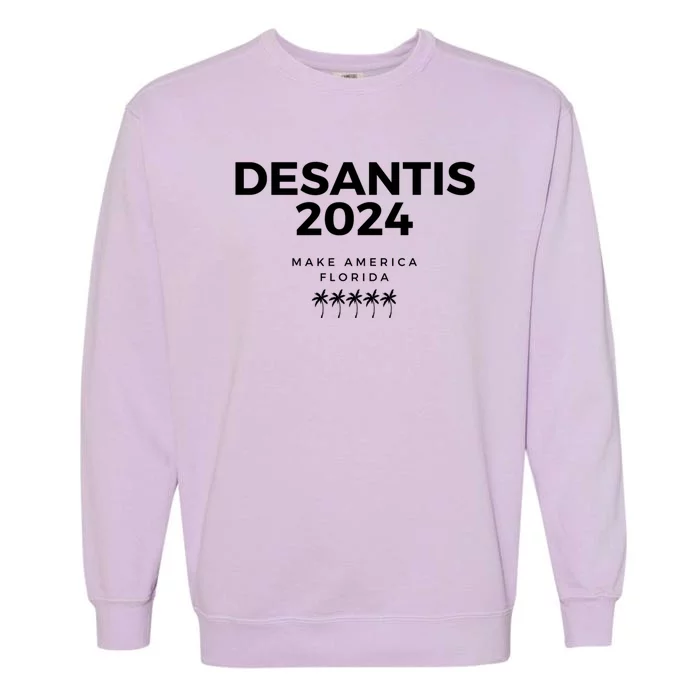 Desantis 2024 Make America Florida Garment-Dyed Sweatshirt