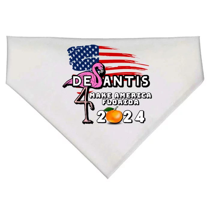 Desantis 2024 Make America Florida USA-Made Doggie Bandana