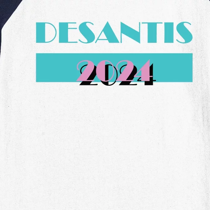 Desantis 2024 Ron Desantis 2024 Presidential Election Desantis President 2024 Baseball Sleeve Shirt